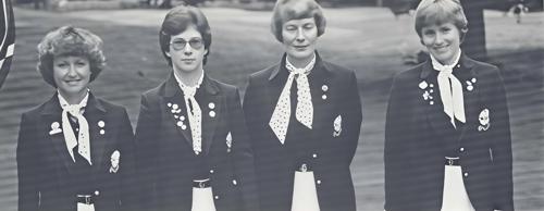 Ann Irvin, Jane Connachan, Belle Robertson, Gillian Stewart